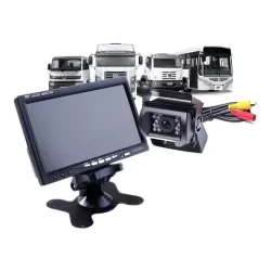 Kit 24v Cámara Camion/bus + Monitor 7 + Rca 20 Metros