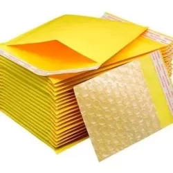 Papel Kraft Amarillo Burbujas Autosellante 13*18 50 Sobres