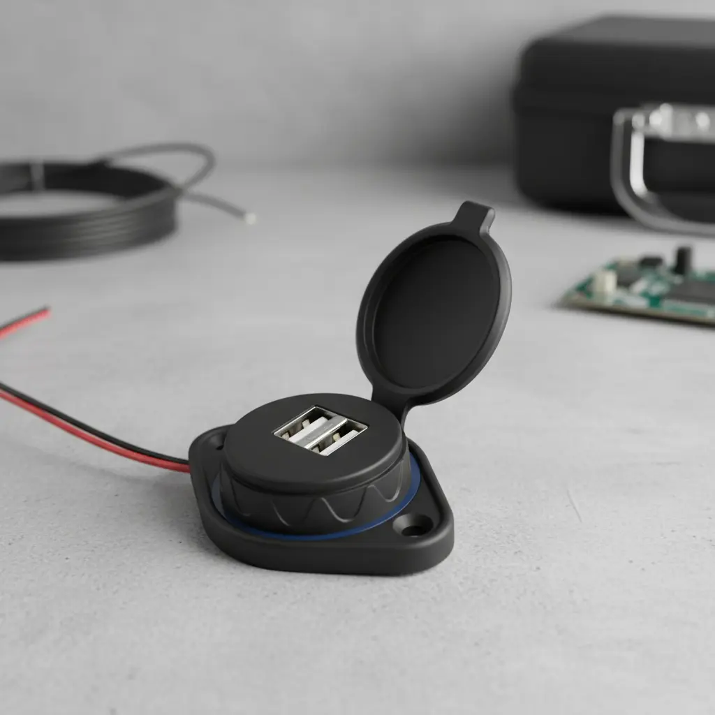 Cargador Usb Dual 3.1 Amp Para Autos Buses O Camiones