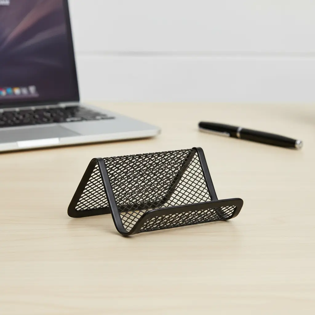 Soporte Para Tarjetas Metálico - Imagen 2