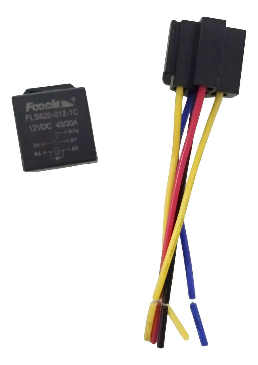 Relay Con Socket Para Gps Tracker Apagado Remoto - Imagen 2
