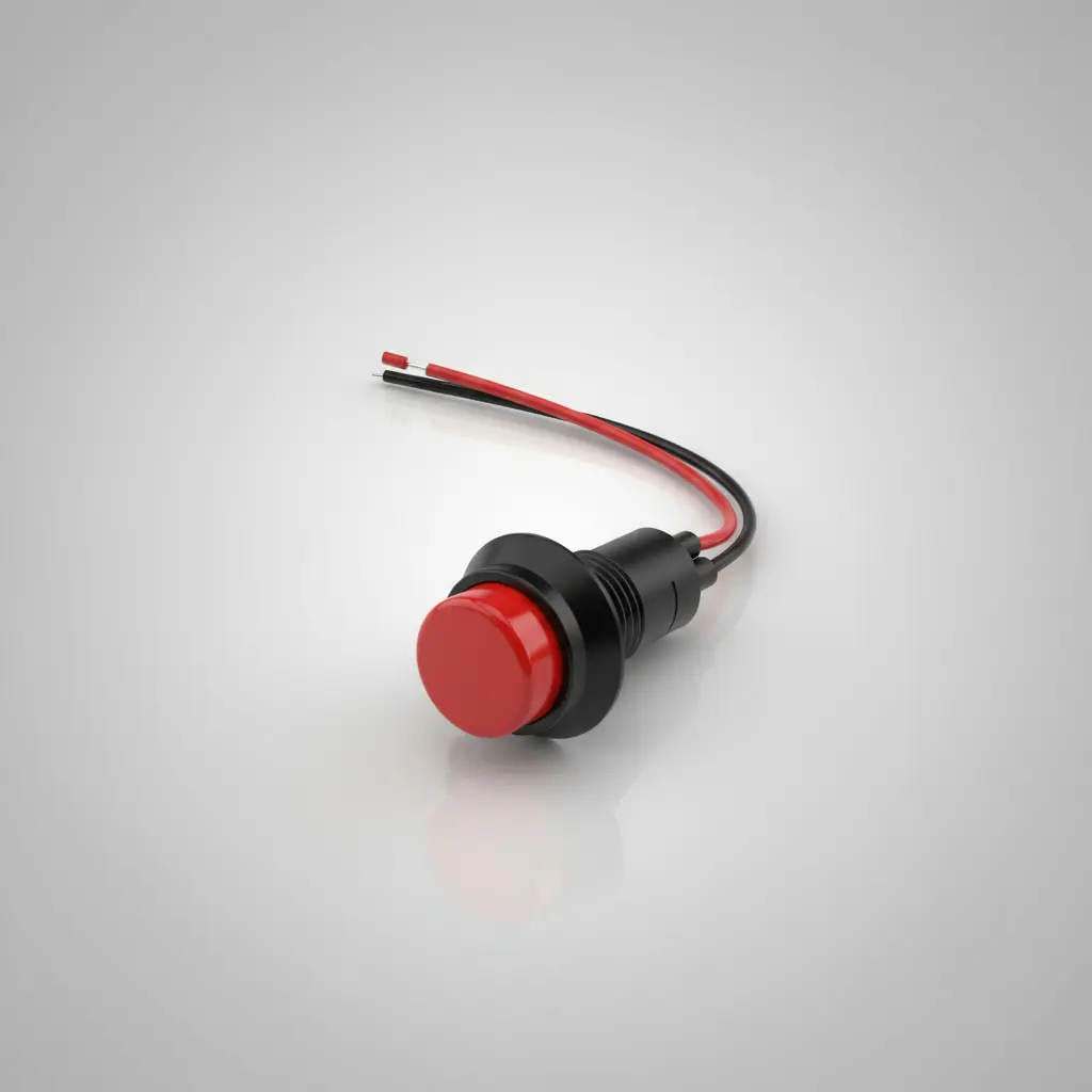 X2 Boton Pulsador Eléctrico Universal 12v Autos Motos