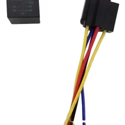 Relay Con Socket Para Gps Tracker Apagado Remoto 24 Volts