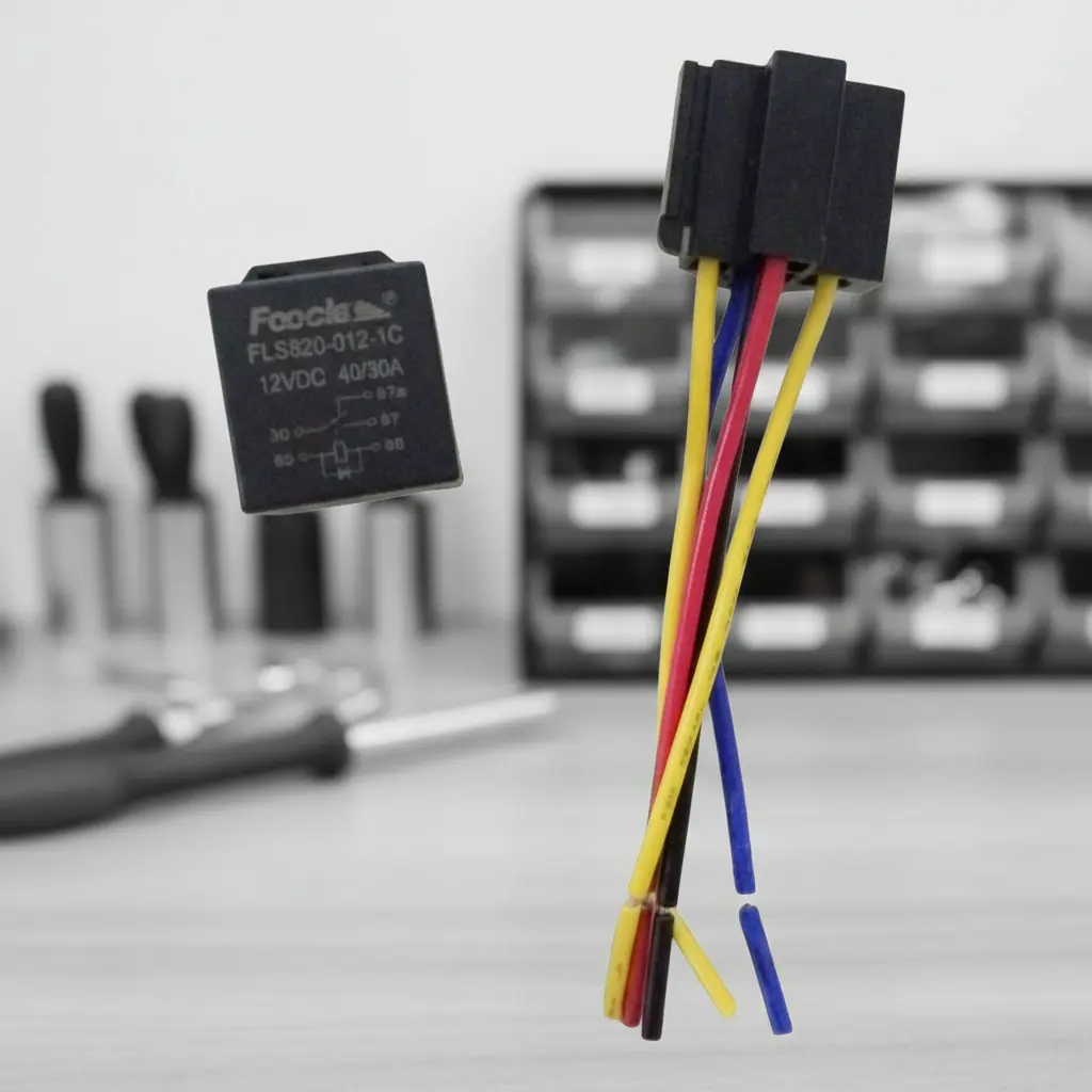 Relay Con Socket Para Gps Tracker Apagado Remoto