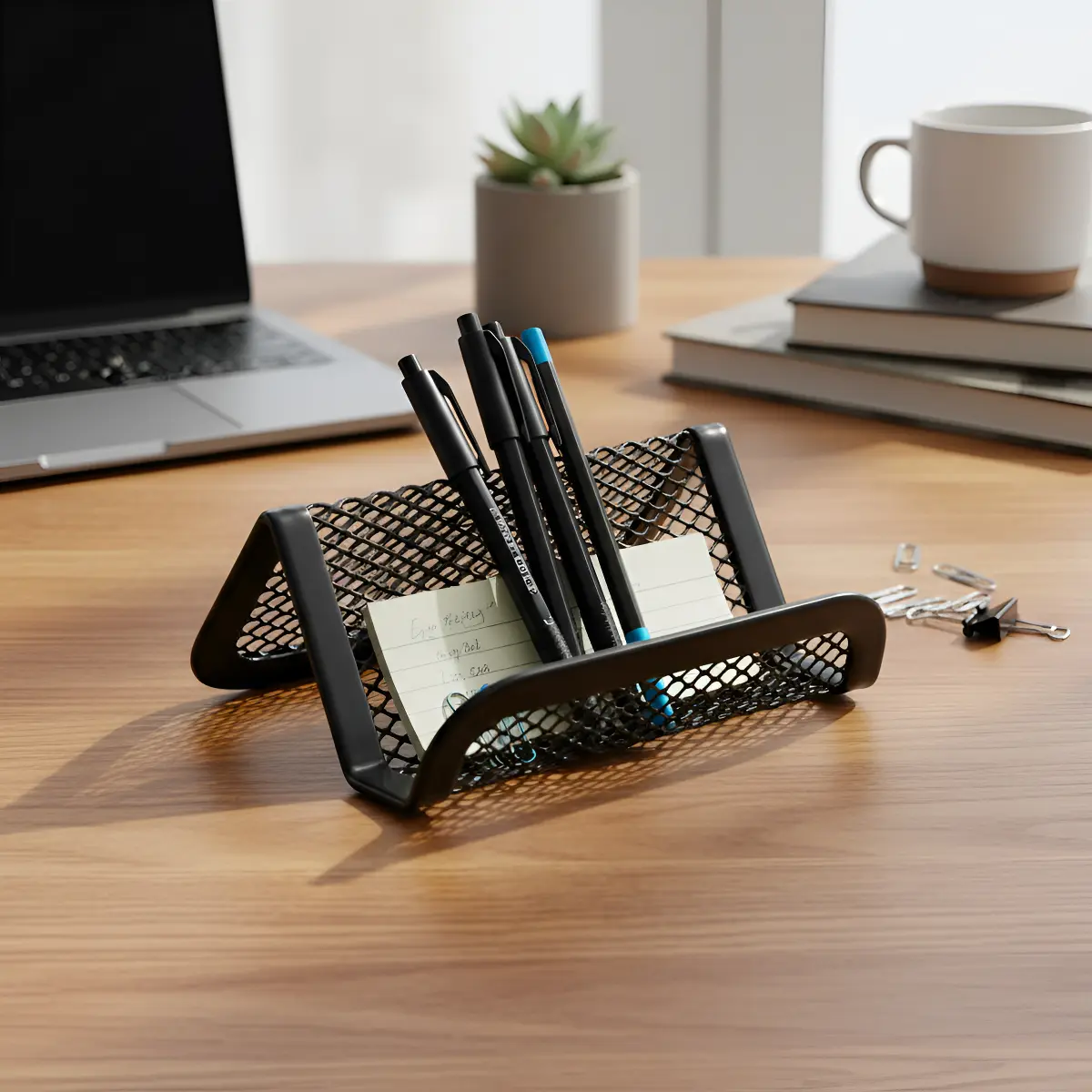 Soporte Para Tarjetas Metálico